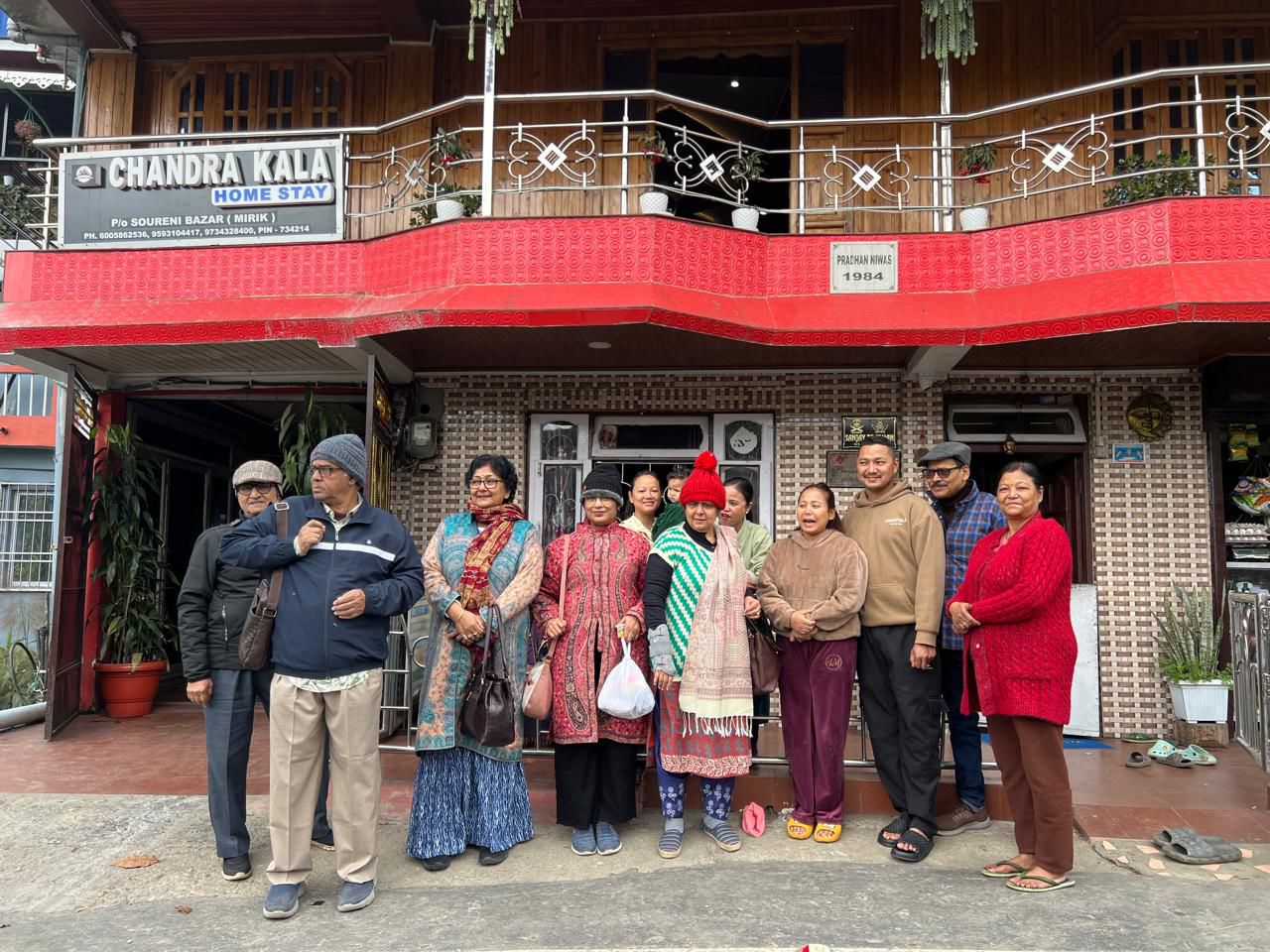 Guests at Mirik Lake during their stay