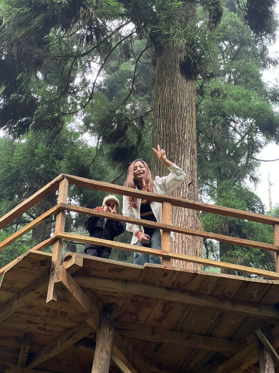 Evening lights and ambience around Soureni area