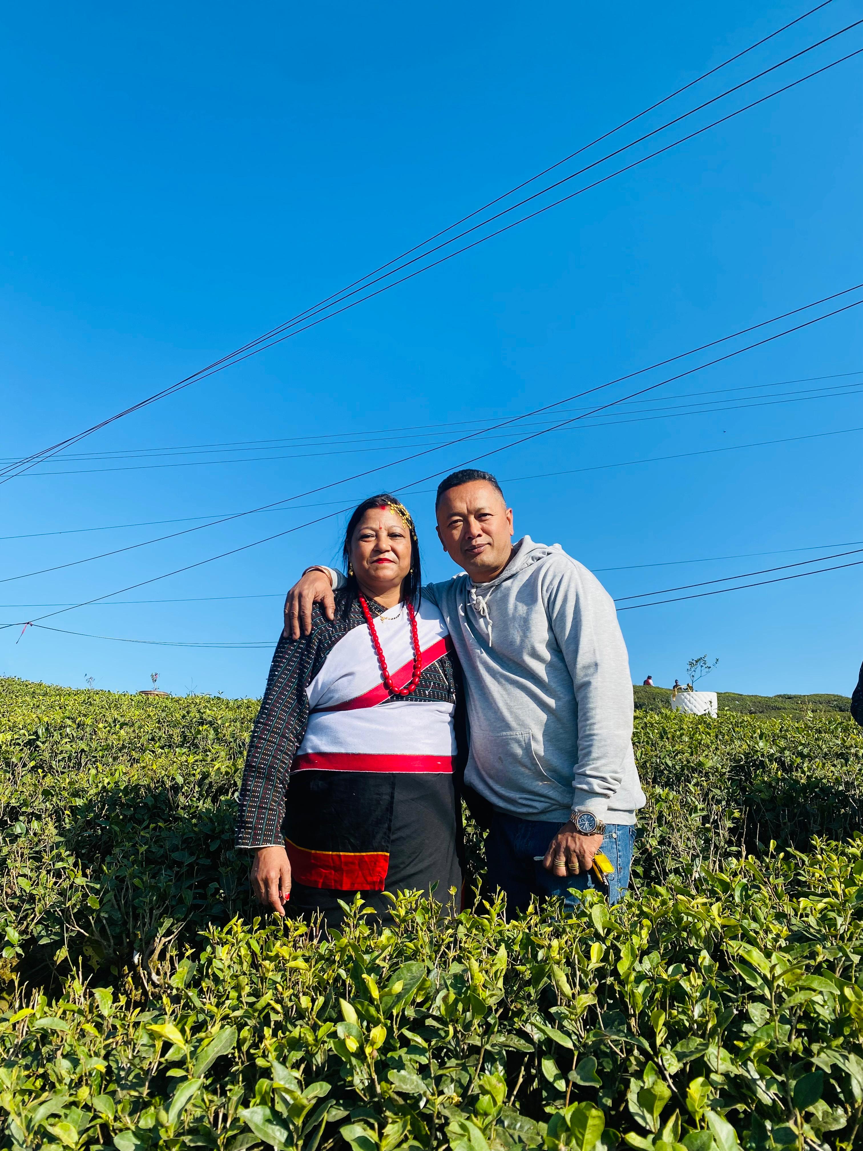 Road view of Soureni village near Chandrakala Homestay